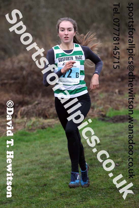 Senior and veteran womens Durham Cathedral Cross Country Relays, Maiden Castle, Durham. Photo: David T. Hewitson/Sports for All Pics